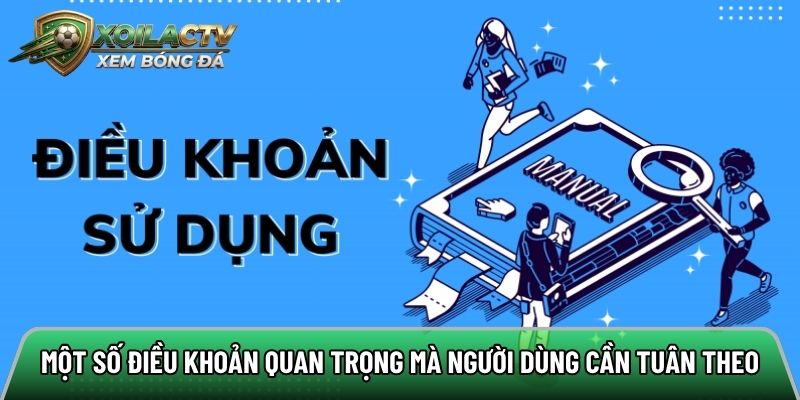 Những điều khoản quan trọng mà người dùng cần tuân thủ